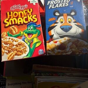 Kellogg's Honey Smacks Puzzle Box - Red